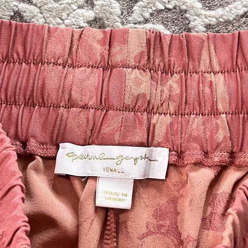 Spiritual Gangster Baja geblümte Shorts XS pink 69 $ gebraucht, in einwandfreiem Zustand Stretch Kordelzug Taschen - Bild 12 von 13