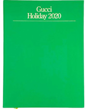 Gucci Holiday 2020 Green Address Book Catalog...