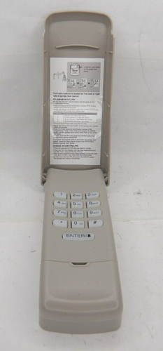 Sistema de entrada de teclado sin llave abridor de puerta de garaje inalámbrico 877MAX para Liftmaster - Imagen 2 de 4