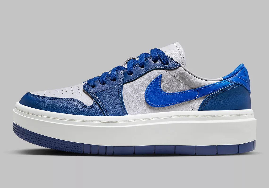 Nike Air Jordan 1 Elevate Low French Sport Blue DH7004-400 12 Women = 10.5 Men