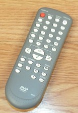 Unbranded NB062 Gray DVD Remote Control With Battery Cover  READ 