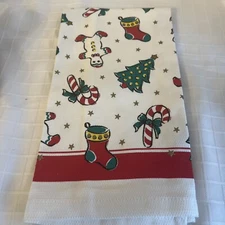 Christmas Kitchen Towel Kay Dee Designs -Gingerbread, Stocking, Tree, Candy Cane