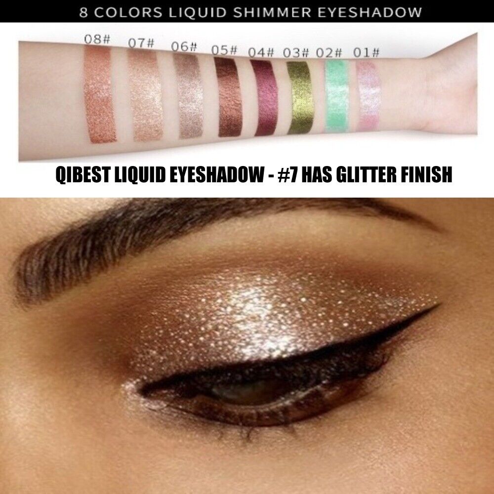 Double Ended Eyeshadow - Eyeliner Metallic Shimmer Glitter Liquid eyeshadow  Kohl