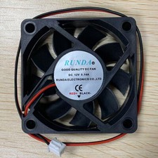 1 Pc. New 6015 DC12V 0.14A Cooling Fan 6CM 2Pin
