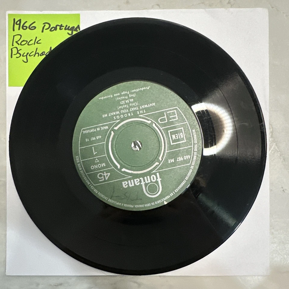 THE TROGGS - ANY WAY THAT YOU WANT ME 7” Vinyl Record Single VG+ - Image 2 of 3