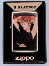 Vintage June 1988 Playboy Magazine Cover Zippo Lighter NEW In Box Rare Pinup