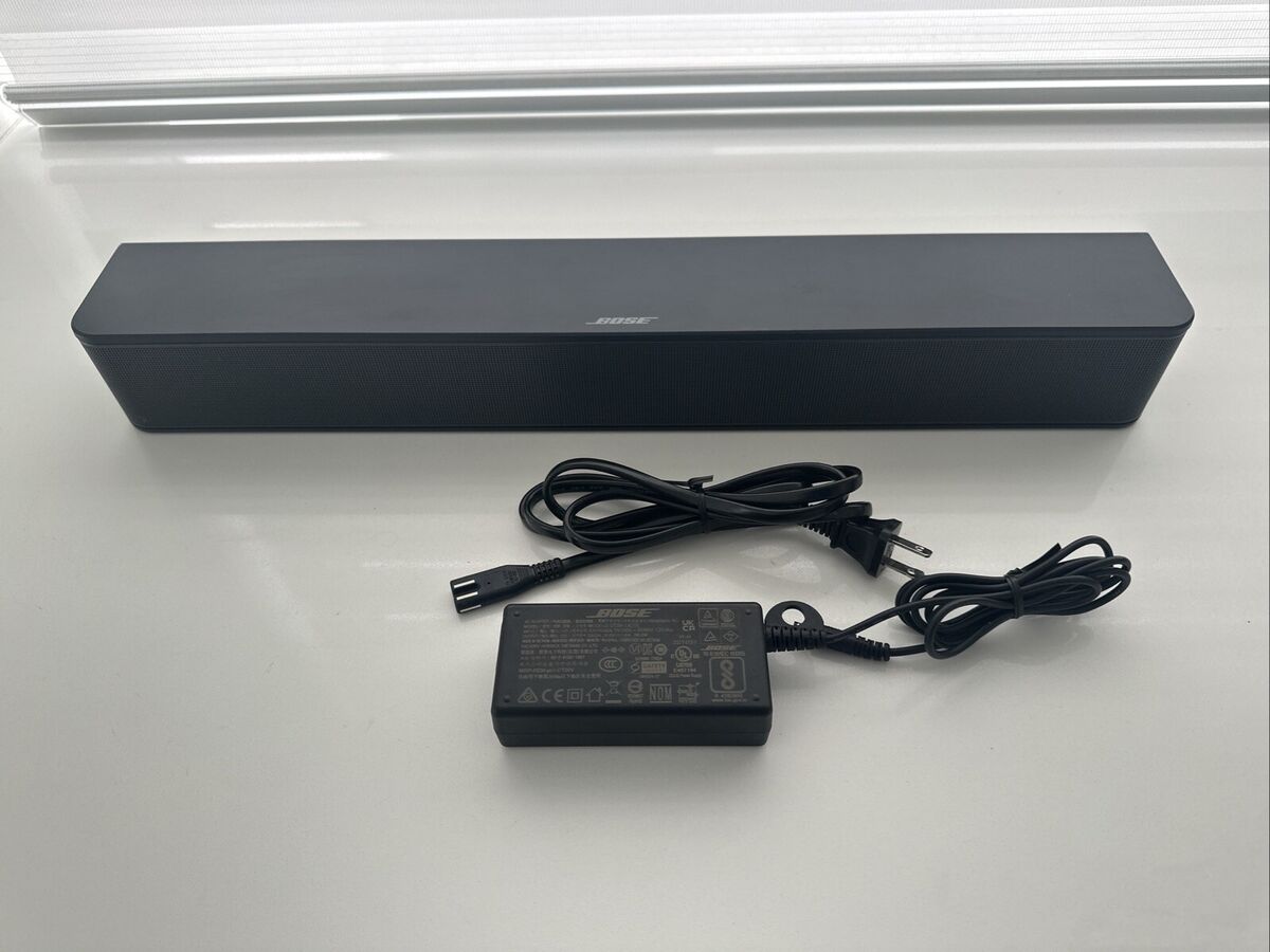 Bose Solo Soundbar Series II Sound Home Theater Black Bose Solo Soundbar Series II Sound Home Theater Black