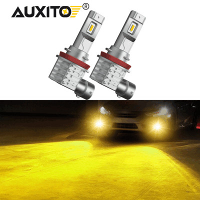 Golden Yellow H11 H8 H16 LED Fog Driving Light For Acura TSX ILX TL MDX RDX RL