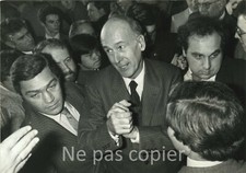 GISCARD d'ESTAING 1981 NANCY candidat élection présidentielle