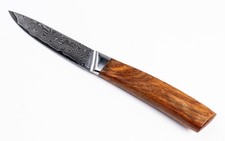 DAMASTMESSER GEMÜSEMESSER klein 9 cm pasoli EDELSTAHL Asia Küchenmesser (5004)