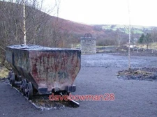 PHOTO  THE SITE OF THE FORMER OGILVIE MINE NEAR DERI (1920 TO 1975) NOW CWM DARR