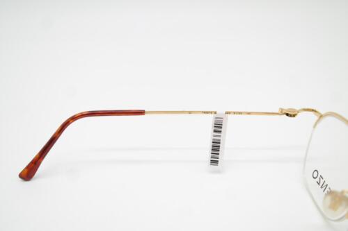 Vintage Brille Kenzo TRINITE Gold Mehrfarbig Halbrand Brillengestell eyeglasses - Picture 5 of 6