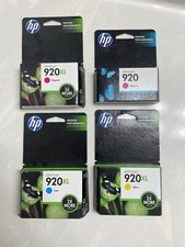 New HP 920XL Yellow, Magenta, Cyan  HP 920 Magenta Office Jet Cartridge Exp.14