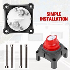 Battery Switch 12V-60V Battery Disconnect Switch Battery Power Cut Switch 