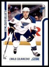 2011-12 Score Carlo Colaiacovo St. Louis Blues #406