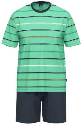 AMMANN Herren Shorty Schlafanzug kurz  30764 Gr. 56 58