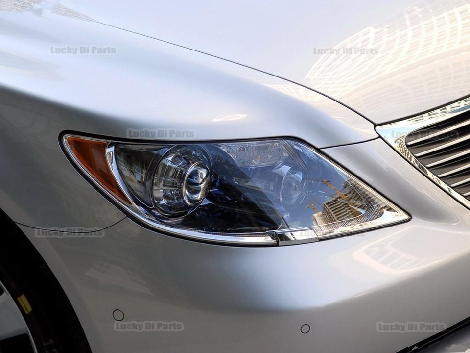 Pairs For Lexus LS460 20072009 Car Headlight Lens Cover Clear Shell