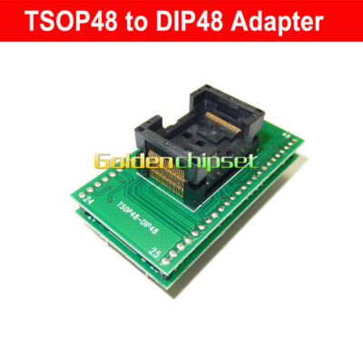TSOP48-DIP48 Socket TSOP-48-0.5-OTS04B Adapter for RT809H & TNM5000 programmer
