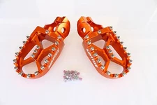 AIRTIME CNC BELLET WIDE FAT FOOT PEGS KTM 250 350 450 SXF XCF (2016-2022) 5516M2