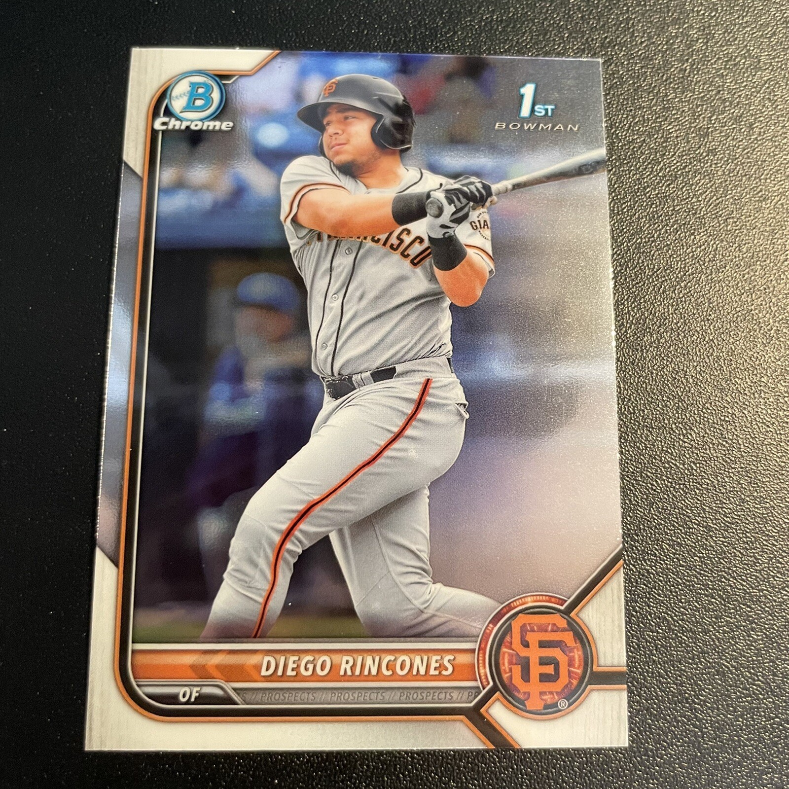 2022 Bowman Chrome Prospects Diego Rincones San Francisco Giants #BCP-65 1st