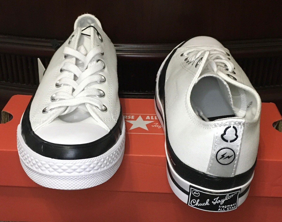 Converse x 7 Moncler Fragment Chuck 70•White•Size 6.5•New Converse x 7 Moncler Fragment Chuck 70•White•Size 6.5•New