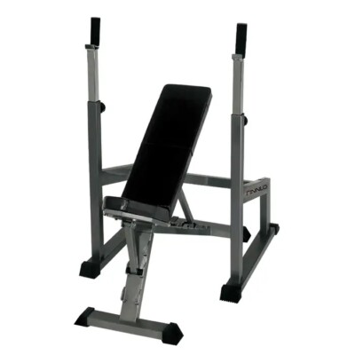 Finnlo Langhantel Trainingsstation Plus 160CM Langhanten und 55Kg Gewichten