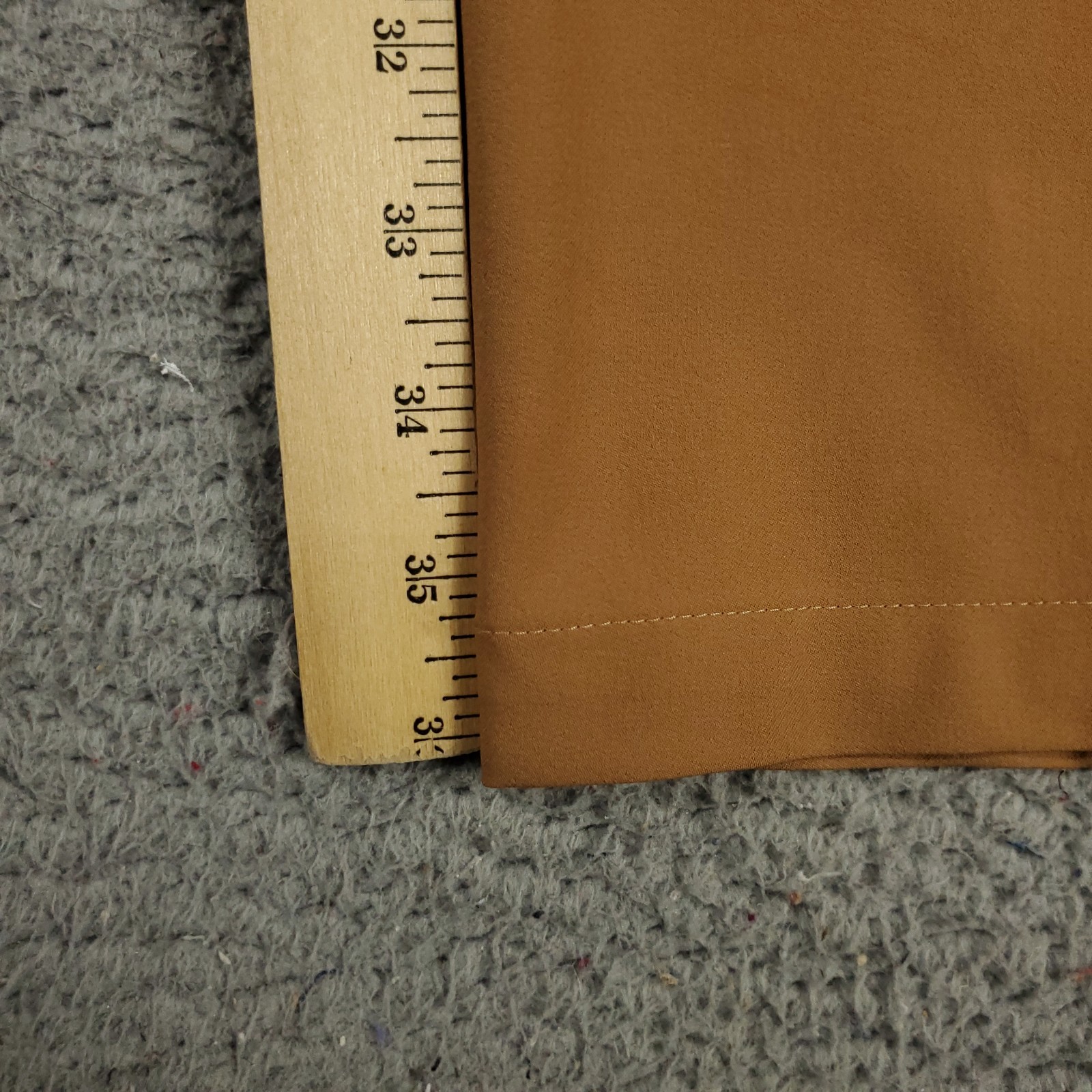Under Armour Pants Mens 42x36 Brown Tan Stretch Golf Chino Stretch Taper thumbnail 5