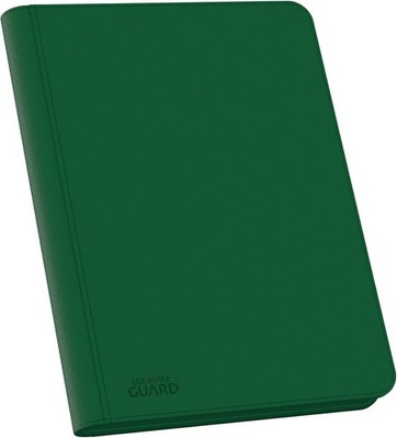 Ultimate Guard Zipfolio 320   16 Pocket Xenoskin Green