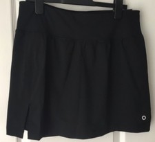 M&S Goodmove Skort Cool Comfort Black Sz 14 BNWT