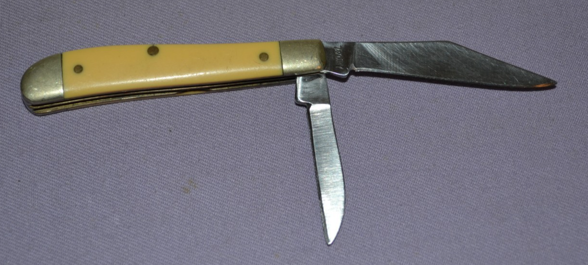 【値下げOK】昭和レトロレジ Schrade 720TY Old Timer 2014 Limited Edition 2 Blade Folding