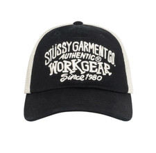 Stussy Low Profile Workgear Strapback Black  1311179