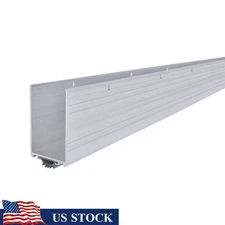 Slide-On Door Sweep Brush Seal Thermoplastic Drafts Dust Insects Protection New