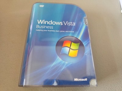 Microsoft Windows Vista Business DVD 32-bit Open box - READ