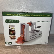 Spiralizer 7-Blade Vegetable Slicer Tools For A Better Life New In Open Box
