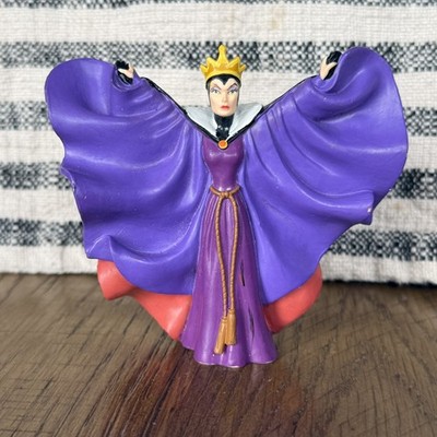 Vintage Snow White Evil Queen PVC Figure Disney Applause Cake Topper Villain toy
