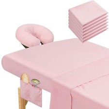 Microfiber Massage Table Sheets 3 Fitted 36"x77" 3 Flat 61"x96" - Spa  Salon