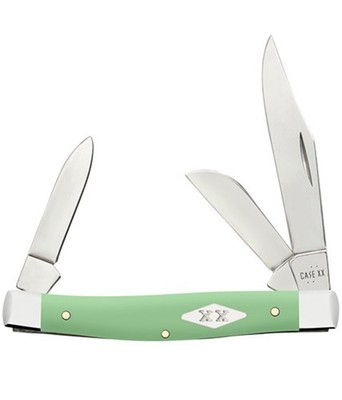 Case XX USA 2026 Smooth Mint Green 63832 Stainless Medium Stockman Pocket Knife