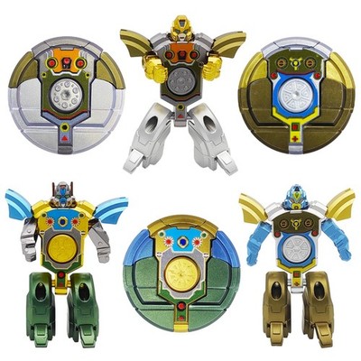 6PCS Transformable Fidget Spinners for Kids Party Favor, Deformable Robot... 