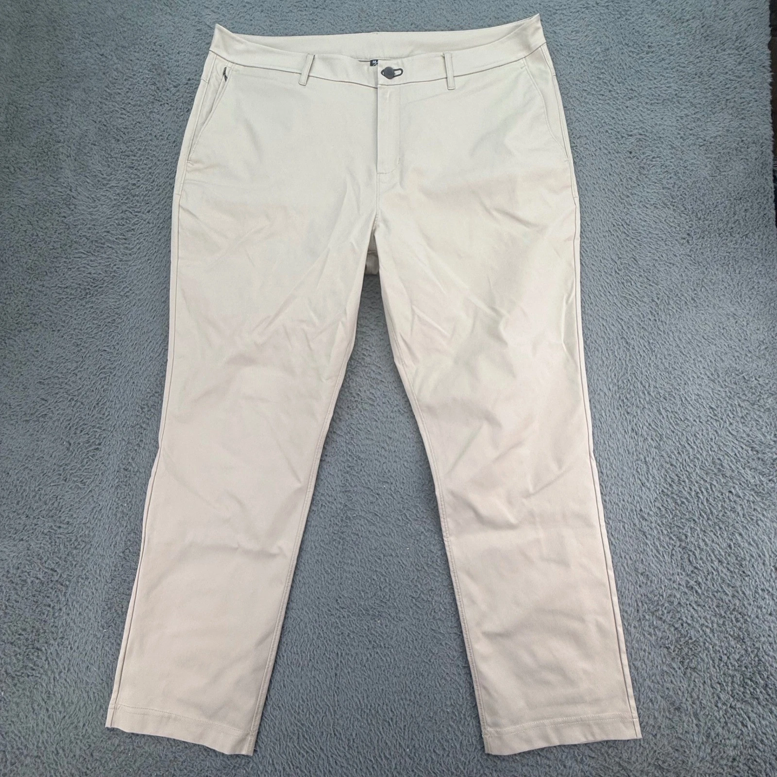 Public Rec Workday Pants Mens 38/30 Khaki Tan Performance Chino Trousers