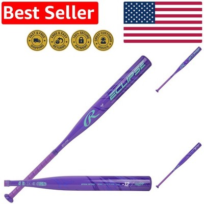Eclipse Fastpitch Softball Bat | 30-Inch | -12 Drop | Approved for All Leagues