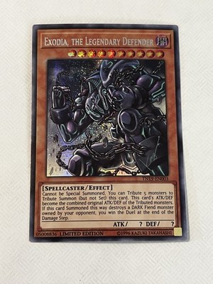Yu-Gi-Oh! Exodia, the Legendary Defender TN19-EN003 Holo Limited