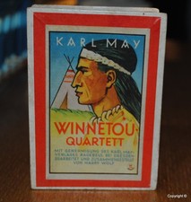 WINNETOU  QUARTETT  Vintage* komplett* top Zustand