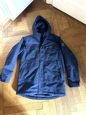 Eddie Bauer Mountain OPS Winterjacke   Blau   Größe M   Sehr guter Zustand