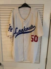 Game Used/Worn Chattanooga Lookouts MiLB (LA Dodgers MLB) #50 Russell Jersey XXL