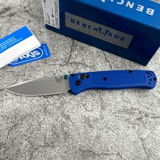 Benchmade 535 BUGOUT BLUE GRIVORY S30V Stainless Steel (58-60HRC) Folding Knife