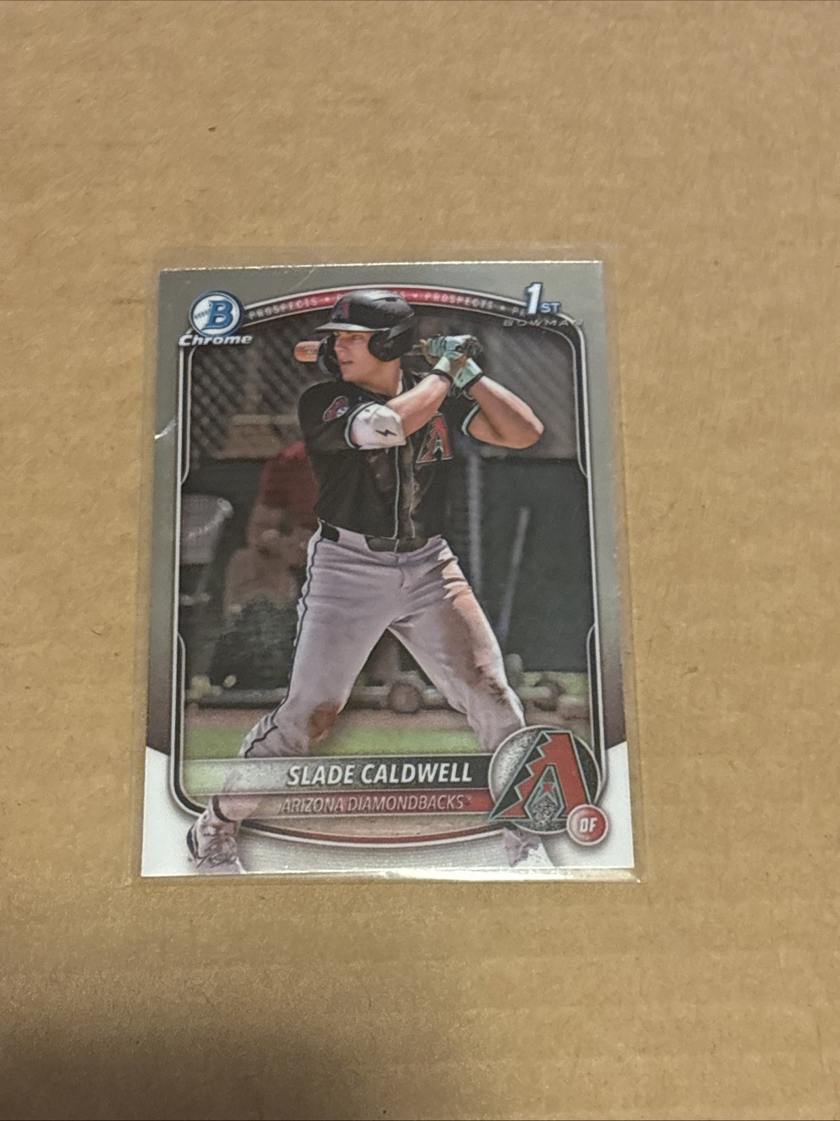 2025 Bowman - Chrome Prospects Slade Caldwell #BCP-21 (RC) Arizona Diamondbacks