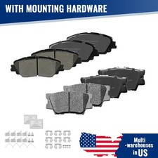 Front Rear Ceramic Brake Pads Set For Toyota Camry 2018 2019 2020 2021 2022 2023