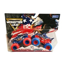 Monster Jam Stars Stripes 2025 El Toro Loco Megalodon