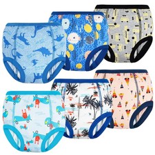 MooMoo Baby Potty Training Pants 6 Packs Absorbent Training Underwear for Boy...