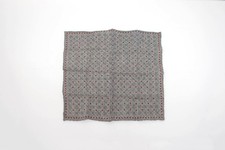 NWT Brunello Cucinelli Mens 100 Wool Flannel Polka-Dot Geometric Pocket Sq A258